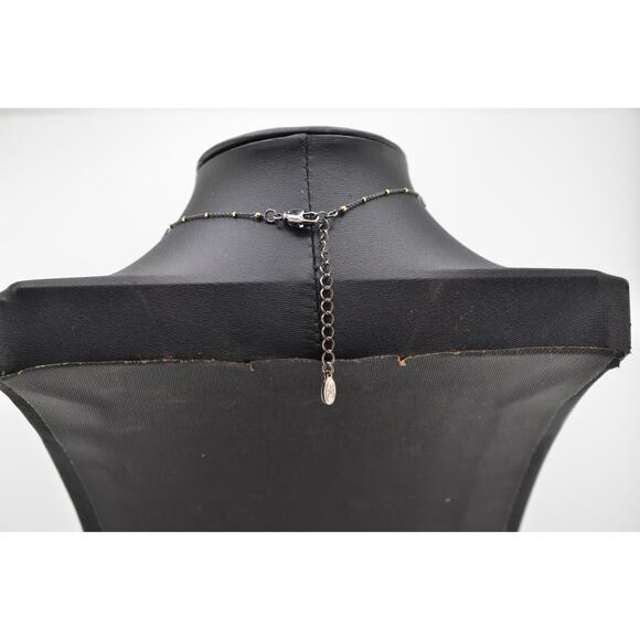 Rachel Reinhardt Moonstone & Quartz Cluster Necklace - Picture 3 of 3